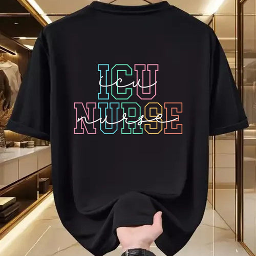 Funny Nurse Shirt, Nurse Unisex T-Shirt/Hoodie/Sweatshirt HLT00 - Icu Nurse Icu Nursing Icu Critical Care Men Women ICU Nurse T-Shirt