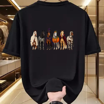 Best Horse Lover Shirt , Funny Horse UnisexT-Shirt/Hoodie/Sweatshirt HLT00 - Horse Lover Halloween Costumes Ghost Pumpkin Skeleton T-Shirt