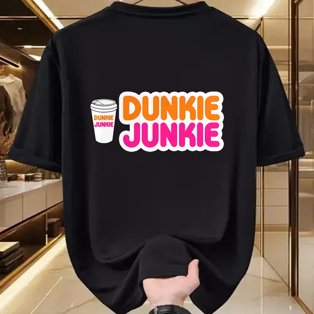 Best Thanksgiving Family Shirt , Funny Thanksgiving UnisexT-Shirt/Hoodie/Sweatshirt HLT00 - Funny Dunkie Junkie Coffee Love Funny Coffee Saying T-Shirt (2)
