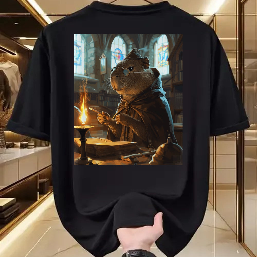 Cute Capybara Shirt, Funny Capybara Unisex T-Shirt/Hoodie/Sweatshirt HLT00 - Funny Graphic Capybara Long Sleeve T-Shirt (21)