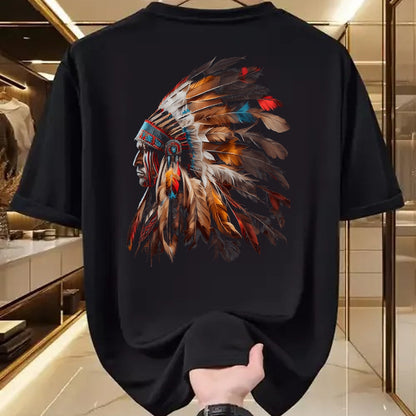 Native American T-Shirts, Vintage Native American Unisex T-Shirt/Hoodie/Sweatshirt HLT00 - Native American Indian Headdress Graphic Tees Men Women