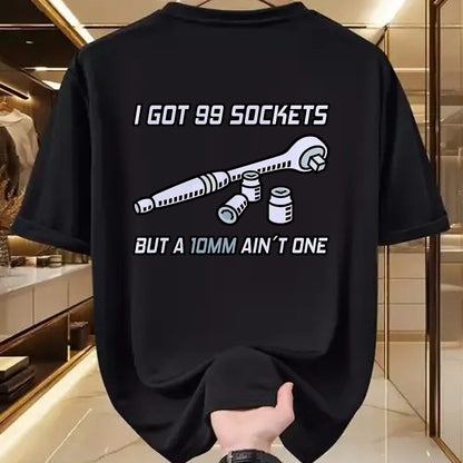 Best Mechanic Life Shirt, Funny Mechanic UnisexT-Shirt/Hoodie/Sweatshirt HLT00 - I Got 99 Sockets But A 10mm Ain't One I Garage Mechanic T-Shirt