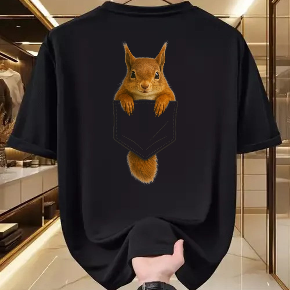 Best Thanksgiving Family Shirt , Funny Thanksgiving UnisexT-Shirt/Hoodie/Sweatshirt HLT00 - Cute Squirrel Pocket Funny Gifts for Men Women Teen Kid T-Shirt