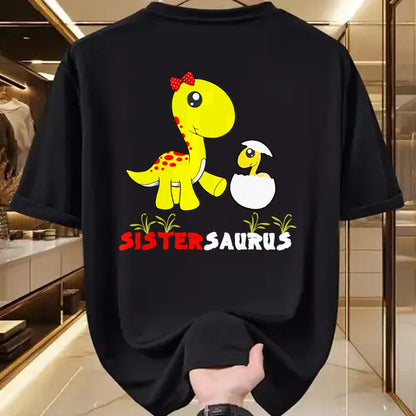 Best Dinosaur Lover Shirt, Funny Dinosaur UnisexT-Shirt/Hoodie/Sweatshirt HLT00 - Sistersaurus Dinosaur Sister Sister T-Shirt