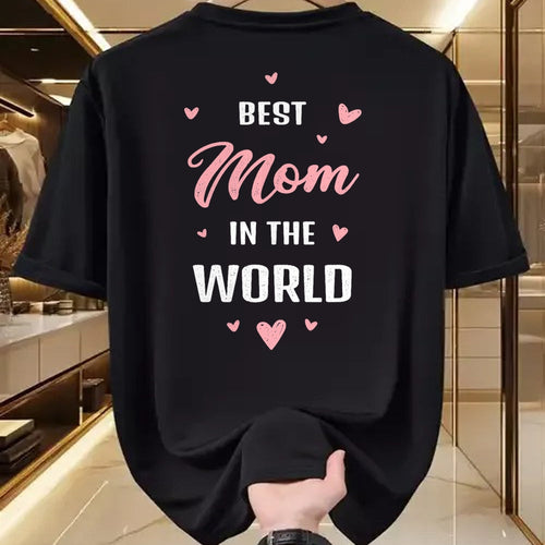Gift for Mom Shirt, Funny Mom Unisex T-Shirt/Hoodie/Sweatshirt HLT00 - Best Mom in the World Best Mom Ever Mothers Day Design T-Shirt