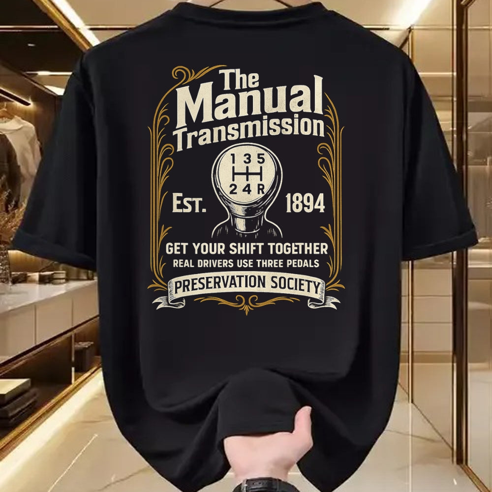 Best Mechanic Life Shirt, Funny Mechanic UnisexT-Shirt/Hoodie/Sweatshirt HLT00 - The Manual Transmission Preservation Society - Car Guy T-Shirt