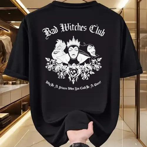 Best Wife Shirt, Wife and Husband Unisex T-Shirt/Hoodie/Sweatshirt HLT00 - Disney Villains Bad Witches Club Group Shot Vintage T-Shirt (1)