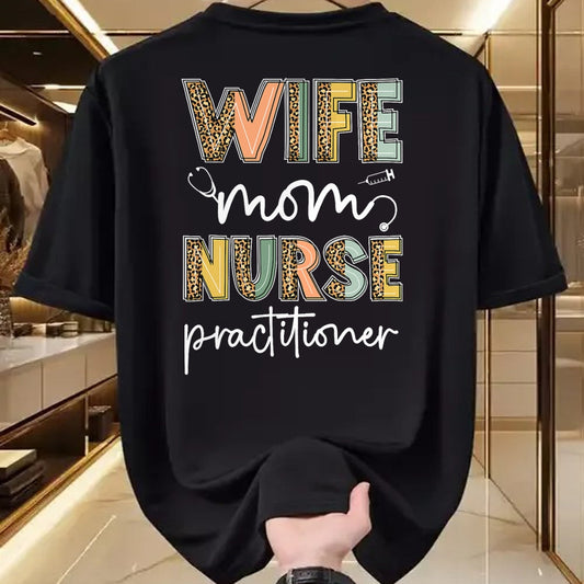 Funny Nurse Shirt, Nurse Unisex T-Shirt/Hoodie/Sweatshirt HLT00 - Wife Mom Nurse Shirt, Funny Mothers Day For Women T-Shirt