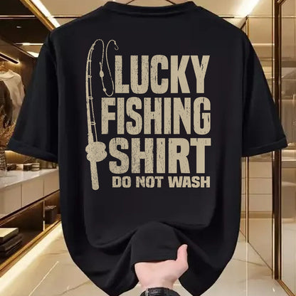 Gift for Dad Shirt, Funny Dad Unisex T-Shirt/Hoodie/Sweatshirt HLT00 – Lucky Fishing Top Do Not Wash. Great Gift for Dad Mom T-Shirt