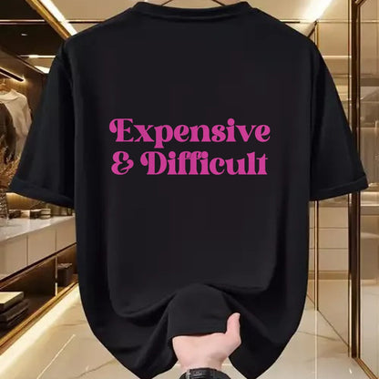 Best Wife Shirt, Wife and Husband Unisex T-Shirt/Hoodie/Sweatshirt HLT00 - Expensive & Difficult Funny Spoiled Self Entitled Brat Girl T-Shirt