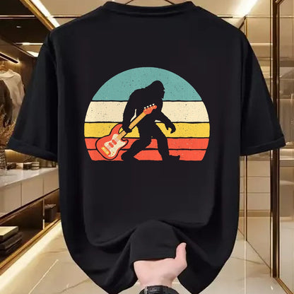 Guitar Lover Shirt, Funny Guitar UnisexT-Shirt/Hoodie/Sweatshirt HLT00 - Bigfoot Bass Guitar - Bass Player Bassist Music Guitarist T-Shirt