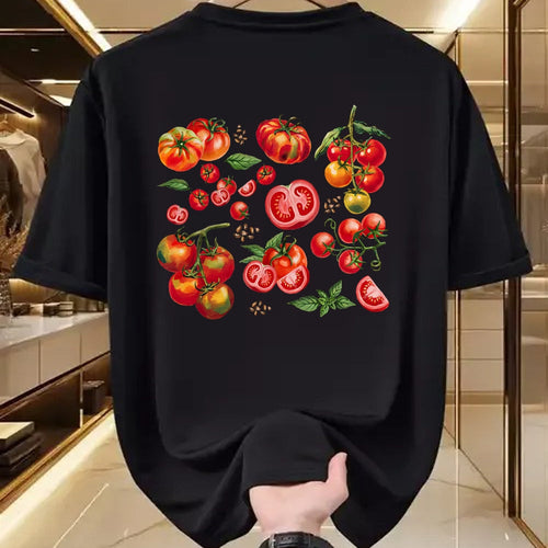 Best Farmer Life Shirt, Funny Farmer UnisexT-Shirt/Hoodie/Sweatshirt HLT00 - Tomato Season Vegetable Gardener Tomatoes Watercolor Summer T-Shirt