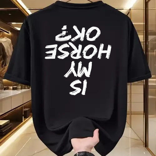 Best Horse Lover Shirt , Funny Horse UnisexT-Shirt/Hoodie/Sweatshirt HLT00 - Horseback Riding Funny Saying is My Horse OK Horses Quotes T-Shirt