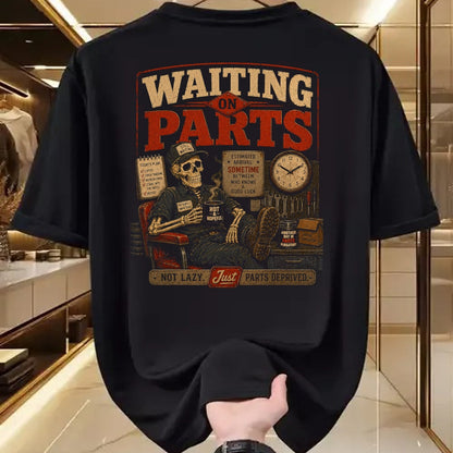 Best Mechanic Life Shirt, Funny Mechanic UnisexT-Shirt/Hoodie/Sweatshirt HLT00 - Waiting on Parts for Car Mechanic Men Auto Technician Dad T-Shirt