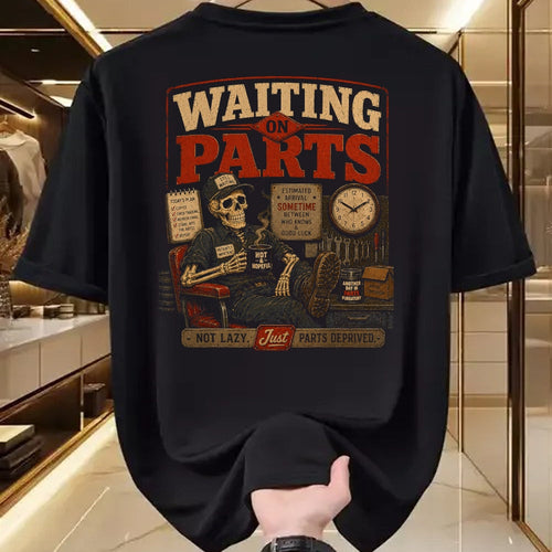 Best Mechanic Life Shirt, Funny Mechanic UnisexT-Shirt/Hoodie/Sweatshirt HLT00 - Waiting on Parts for Car Mechanic Men Auto Technician Dad T-Shirt