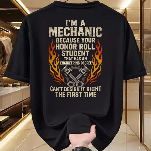 Best Mechanic Life Shirt, Funny Mechanic UnisexT-Shirt/Hoodie/Sweatshirt HLT00 - I'm A Mechanic - Funny Car Repair Garage DIY T-Shirt