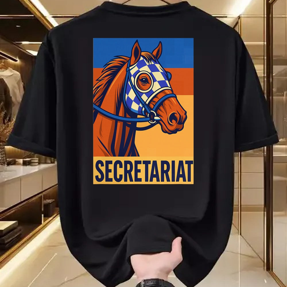 Best Horse Lover Shirt , Funny Horse UnisexT-Shirt/Hoodie/Sweatshirt HLT00 - Secretariat Horse, Horse Racing, Del Mar, Santa Anita, Horse T-Shirt