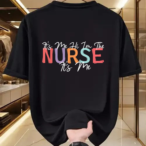 Funny Nurse Shirt, Nurse Unisex T-Shirt/Hoodie/Sweatshirt HLT00 - Nursing humor Its Me Hi I'm The Nurse RN ER NICU LPN T-Shirt