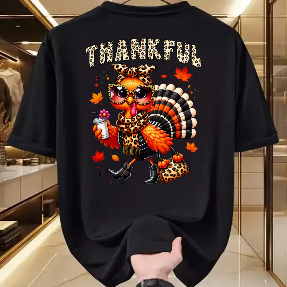 Best Thanksgiving Family Shirt , Funny Thanksgiving UnisexT-Shirt/Hoodie/Sweatshirt HLT00 - Thankful Cute Turkey Thanksgiving Gobble Autumn Fall T-Shirt