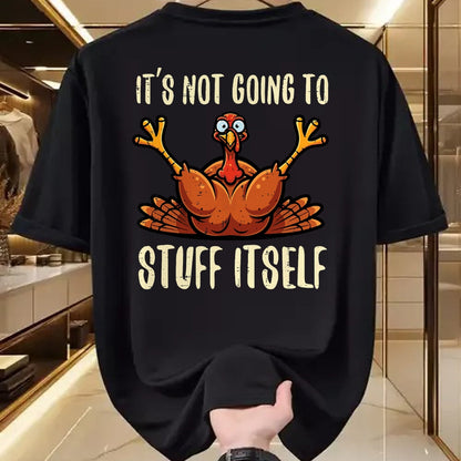 Best Thanksgiving Family Shirt , Funny Thanksgiving UnisexT-Shirt/Hoodie/Sweatshirt HLT00 - Turkey Split Not Going to Stuff Itself Thanksgiving Women T-Shirt