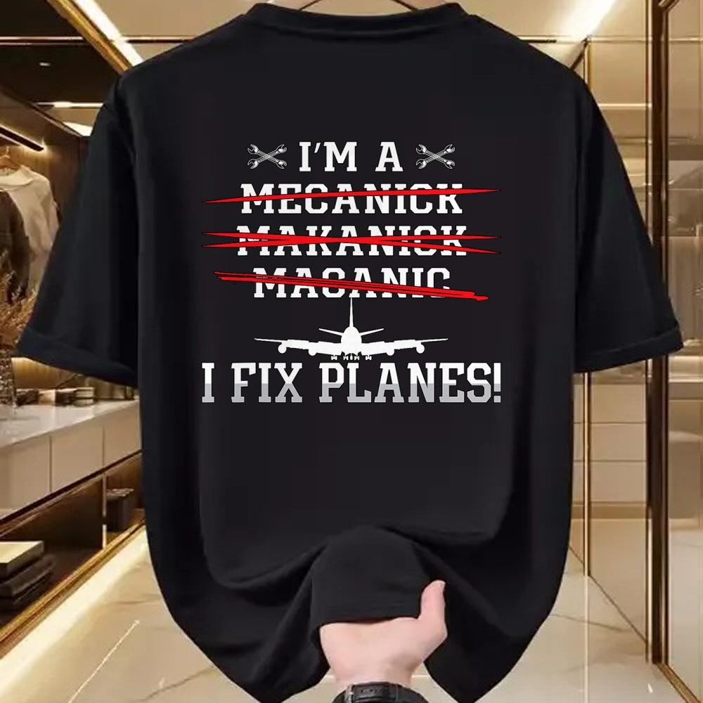 Best Mechanic Life Shirt, Funny Mechanic UnisexT-Shirt/Hoodie/Sweatshirt HLT00 - I'm A I Fix Planes Love Airplanes Aviation Aircraft Mechanic T-Shirt
