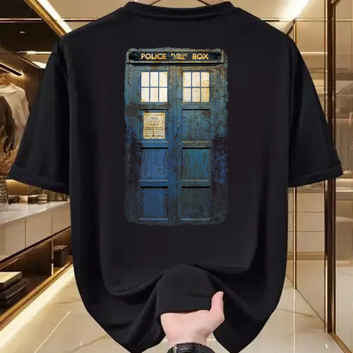 Best Doctor Shirt, Funny Doctor UnisexT-Shirt/Hoodie/Sweatshirt HLT00 - Cosplay Tardis Distressed Time-Traveller Sci-Fan T-Shirt