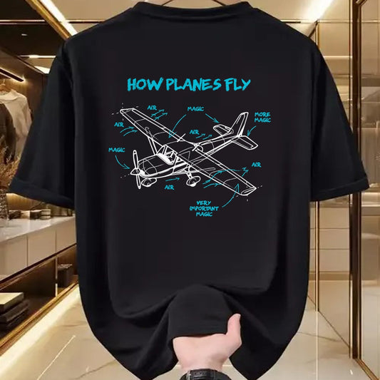Best Mechanic Life Shirt, Funny Mechanic UnisexT-Shirt/Hoodie/Sweatshirt HLT00 - How Planes Fly How Planes Fly Aviation Pilot T-Shirt