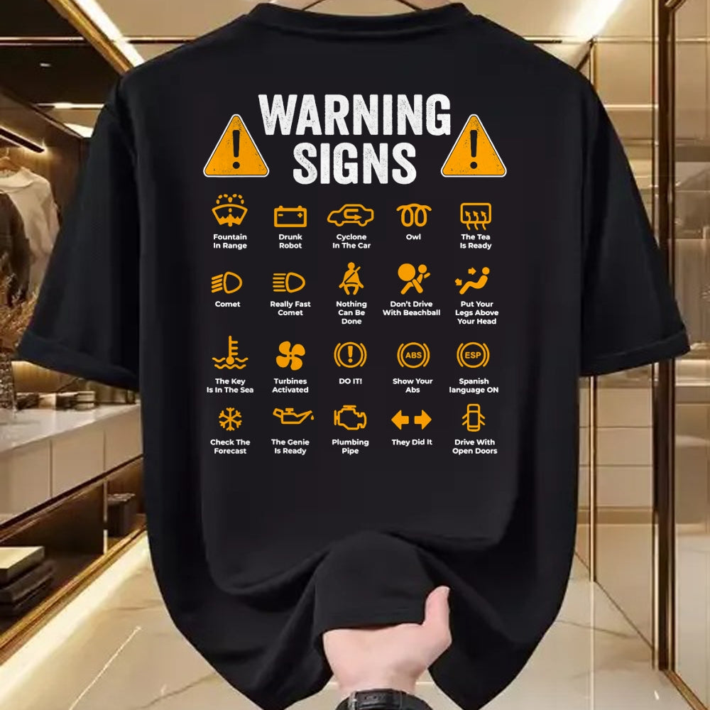 Best Mechanic Life Shirt, Funny Mechanic UnisexT-Shirt/Hoodie/Sweatshirt HLT00 - Funny Driving Warning Signs 101 Auto Mechanic Gift Driver Short Sleeve T-Shirt