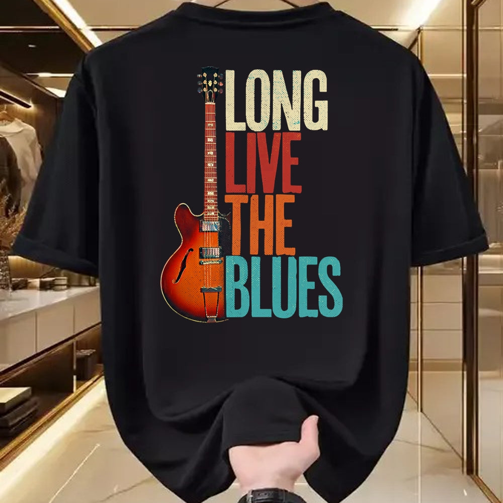 Guitar Lover Shirt, Funny Guitar UnisexT-Shirt/Hoodie/Sweatshirt HLT00 - Blues Music Guitar Funny for Guitarist Guitar Player Vintage T-Shirt