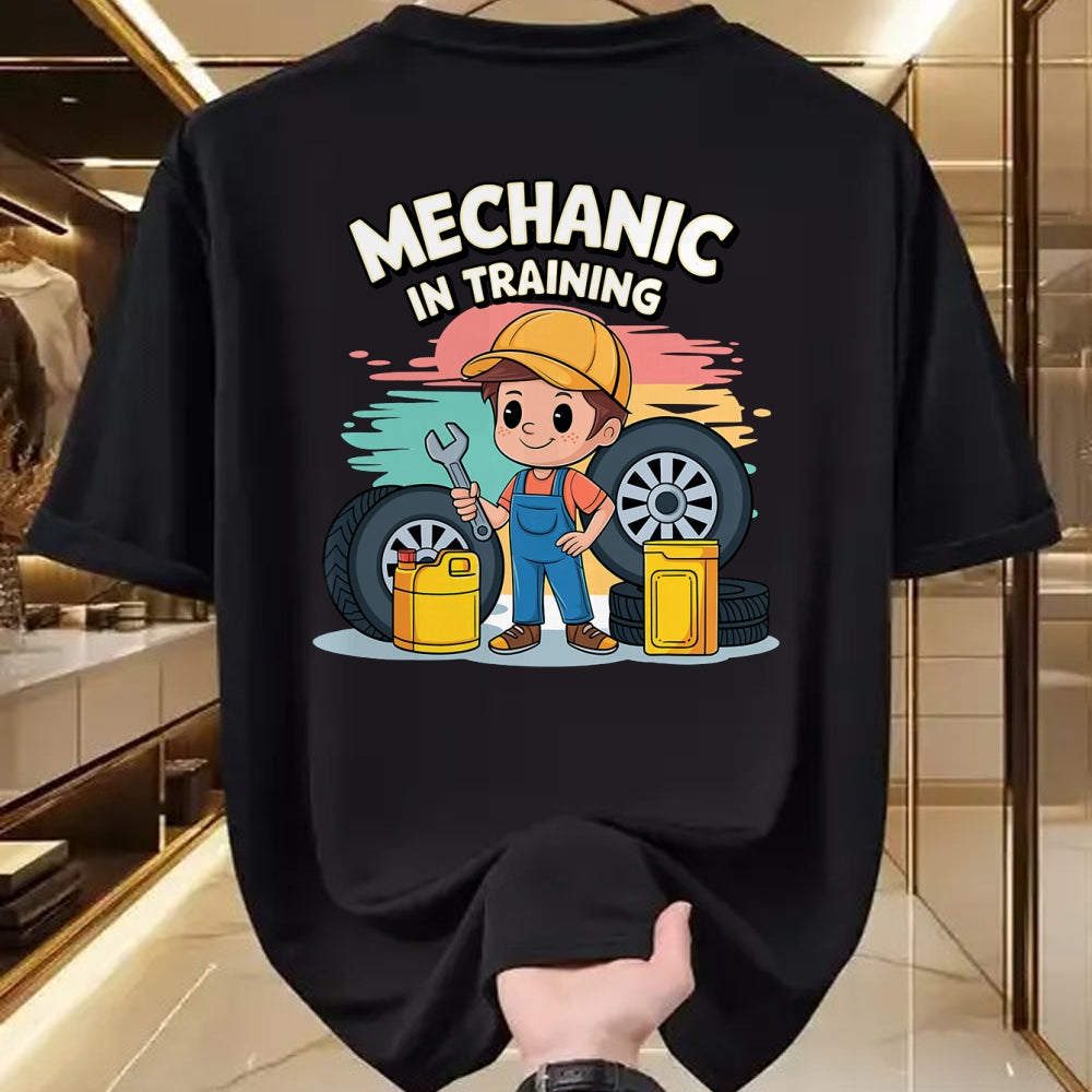 Best Mechanic Life Shirt, Funny Mechanic UnisexT-Shirt/Hoodie/Sweatshirt HLT00 - Future Mechanic Kids Outfit Mechanic in Training Style T-Shirt