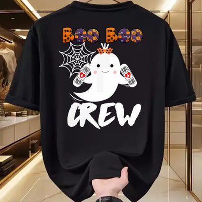 Funny Nurse Shirt, Nurse Unisex T-Shirt/Hoodie/Sweatshirt HLT00 - Boo Boo Crew Nurse Shirt Funny Halloween Costume Fun Gift T-Shirt (1)