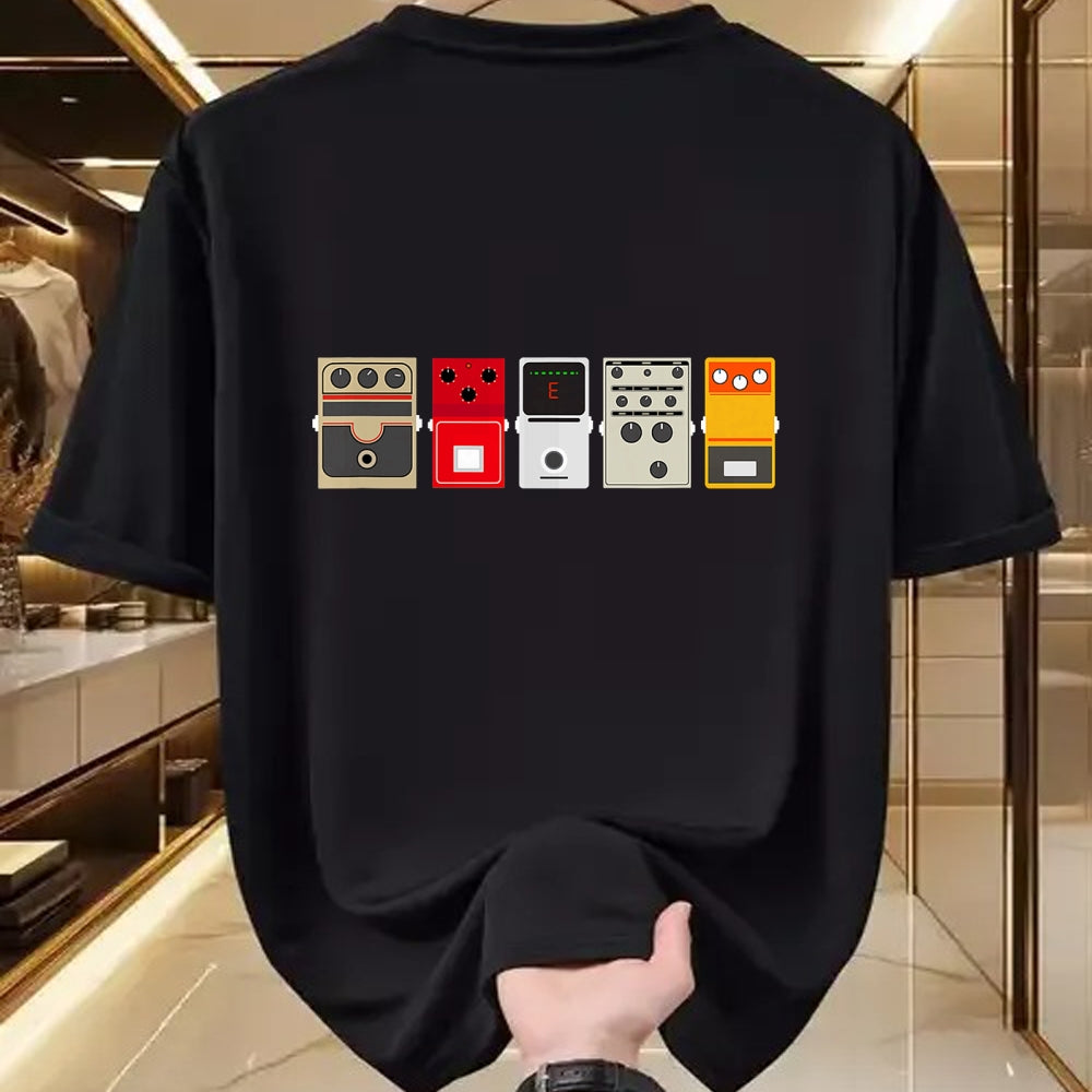 Guitar Lover Shirt, Funny Guitar UnisexT-Shirt/Hoodie/Sweatshirt HLT00 - Guitar Effects PedalStomp Box Rock T Shirt T-Shirt