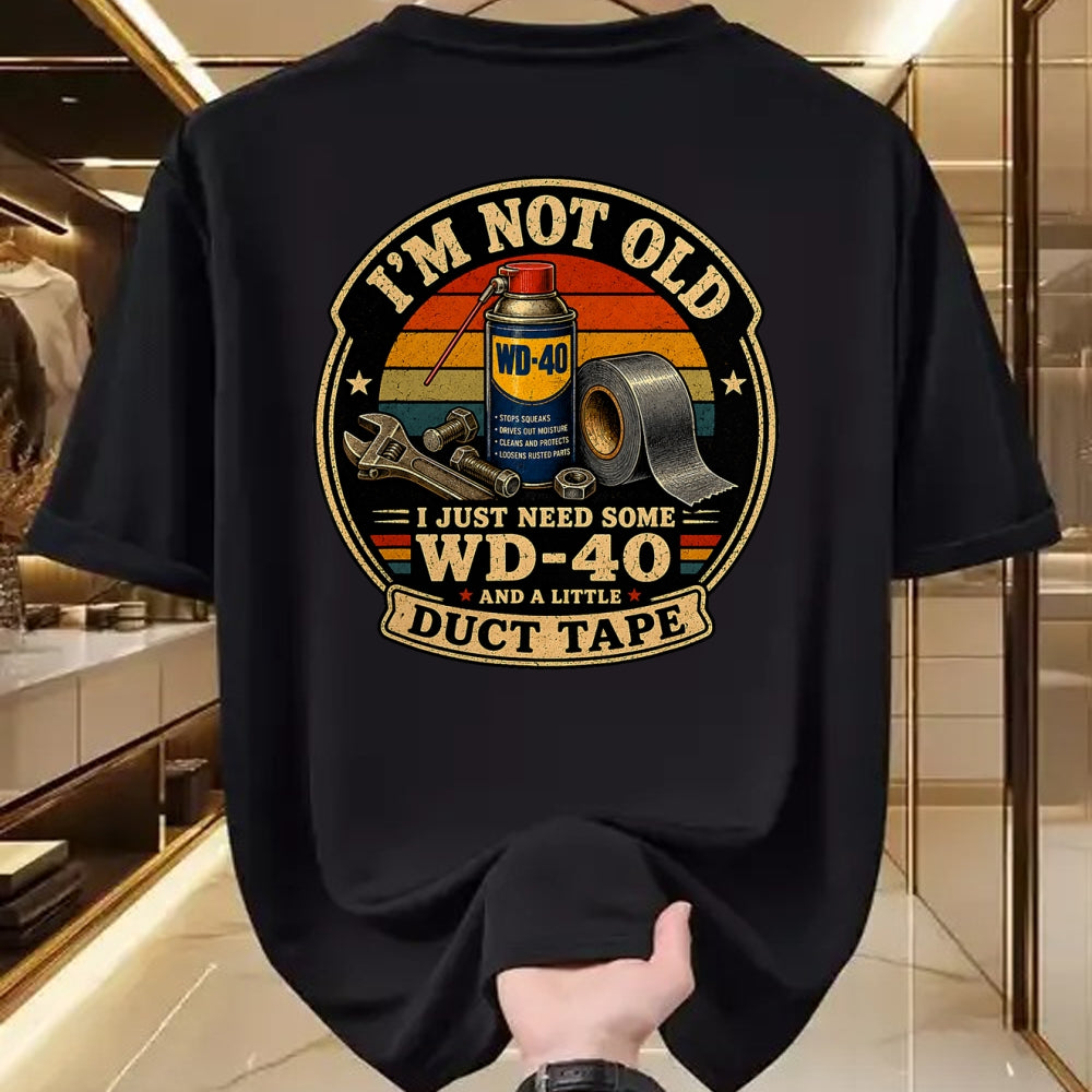 Best Mechanic Life Shirt, Funny Mechanic UnisexT-Shirt/Hoodie/Sweatshirt HLT00 - Funny WD40 Duct Tape Mechanic Dad for Men T-Shirt