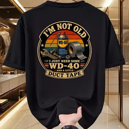 Best Mechanic Life Shirt, Funny Mechanic UnisexT-Shirt/Hoodie/Sweatshirt HLT00 - Funny WD40 Duct Tape Mechanic Dad for Men T-Shirt