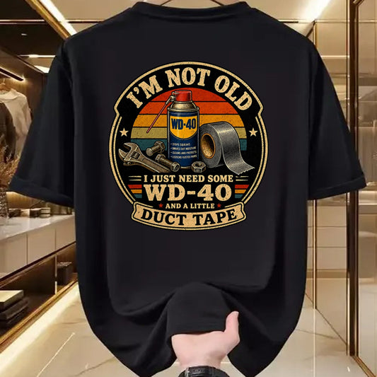Best Mechanic Life Shirt, Funny Mechanic UnisexT-Shirt/Hoodie/Sweatshirt HLT00 - Funny WD40 Duct Tape Mechanic Dad for Men T-Shirt