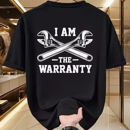 Best Mechanic Life Shirt, Funny Mechanic UnisexT-Shirt/Hoodie/Sweatshirt HLT00 - I Am The Warranty Crossed Wrench Proud Auto Mechanic T-Shirt