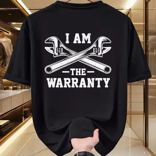 Best Mechanic Life Shirt, Funny Mechanic UnisexT-Shirt/Hoodie/Sweatshirt HLT00 - I Am The Warranty Crossed Wrench Proud Auto Mechanic T-Shirt