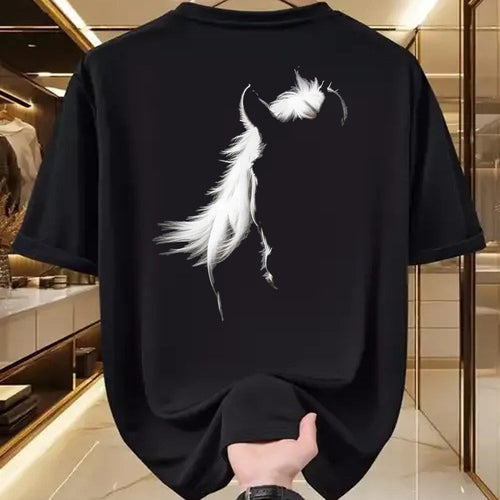 Best Horse Lover Shirt , Funny Horse UnisexT-Shirt/Hoodie/Sweatshirt HLT00 - Vintage Western Horse Silhouette Horse Riding Lover T-Shirt, Men, Black, 3X-Large