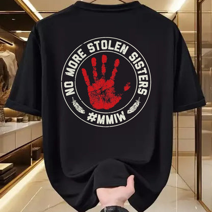 Native American T-Shirts, Vintage Native American Unisex T-Shirt/Hoodie/Sweatshirt HLT00 - No More Stolen Sisters MMIW Missing Murdered Indigenous Girl