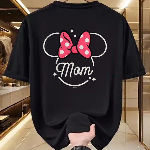 Gift for Mom Shirt, Funny Mom Unisex T-Shirt/Hoodie/Sweatshirt HLT00 - Disney Minnie Mouse Mom Head Icon Magic Mother’s Day T-Shirt