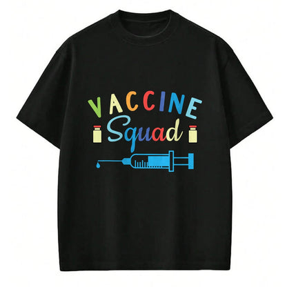 Best Doctor Shirt, Funny Doctor UnisexT-Shirt/Hoodie/Sweatshirt HLT00 - Vaccine Squad Cute Nurse Doctor DR Funny Vaccinated 19 Tee T-Shirt