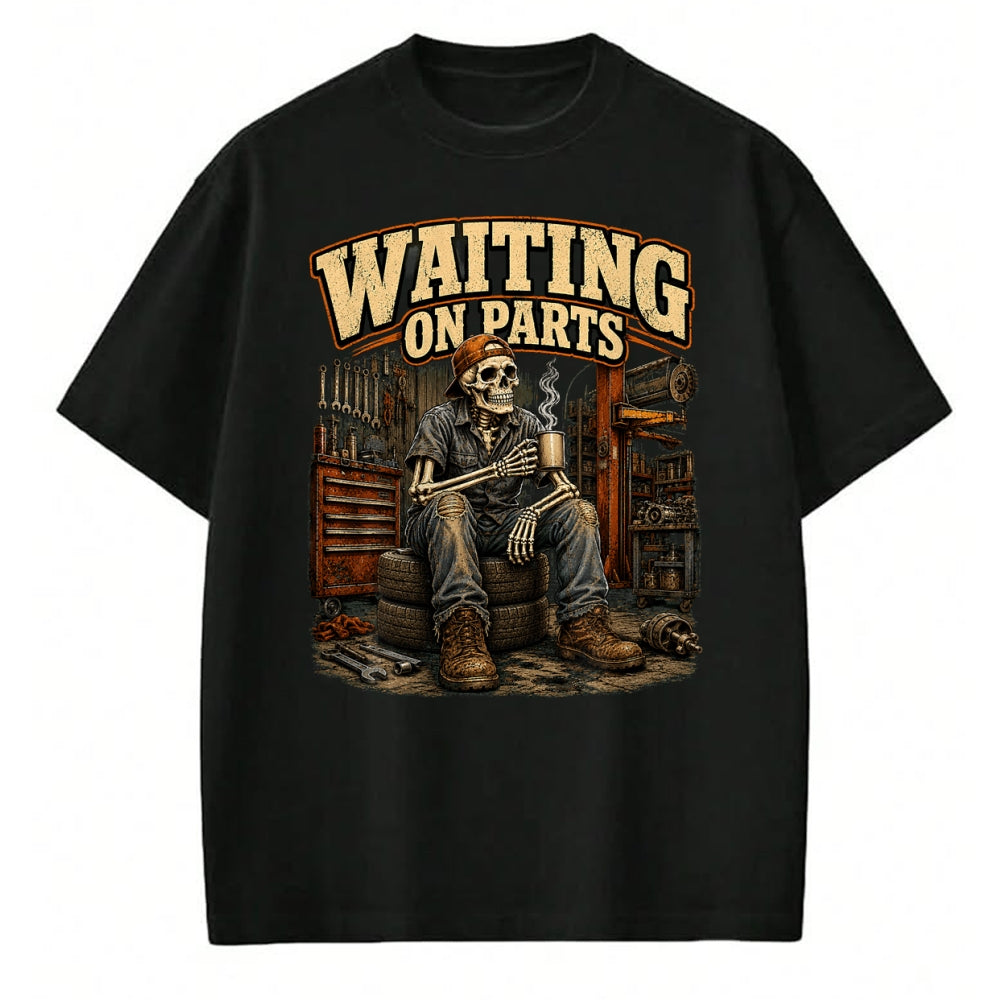 Best Mechanic Life Shirt, Funny Mechanic UnisexT-Shirt/Hoodie/Sweatshirt HLT00 - Spooky Mechanic Auto Repair Waiting on Parts Car Technician T-Shirt