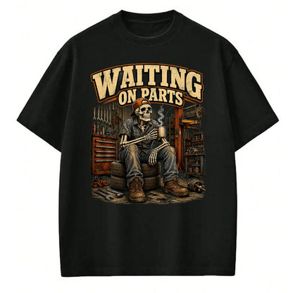 Best Mechanic Life Shirt, Funny Mechanic UnisexT-Shirt/Hoodie/Sweatshirt HLT00 - Spooky Mechanic Auto Repair Waiting on Parts Car Technician T-Shirt