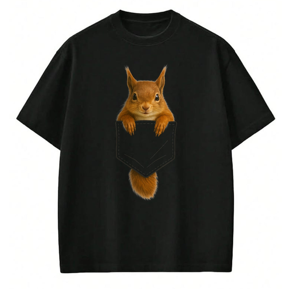 Best Thanksgiving Family Shirt , Funny Thanksgiving UnisexT-Shirt/Hoodie/Sweatshirt HLT00 - Cute Squirrel Pocket Funny Gifts for Men Women Teen Kid T-Shirt