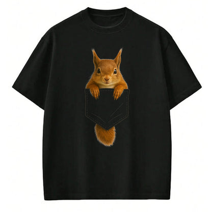 Best Thanksgiving Family Shirt , Funny Thanksgiving UnisexT-Shirt/Hoodie/Sweatshirt HLT00 - Cute Squirrel Pocket Funny Gifts for Men Women Teen Kid T-Shirt