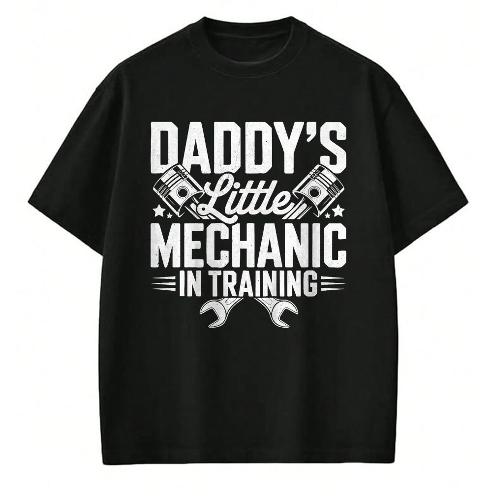 Best Mechanic Life Shirt, Funny Mechanic UnisexT-Shirt/Hoodie/Sweatshirt HLT00 - Daddy's Little Mechanic in Training Shirt Funny Little Boy T-Shirt