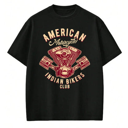 Native American T-Shirts, Vintage Native American Unisex T-Shirt/Hoodie/Sweatshirt HLT00 - native American Motorcycle Indian Bikers Club