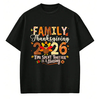 Best Thanksgiving Family Shirt , Funny Thanksgiving UnisexT-Shirt/Hoodie/Sweatshirt HLT00 - Family Thanksgiving 2026 Thanksgiving Crew Matching Group T-Shirt (1)