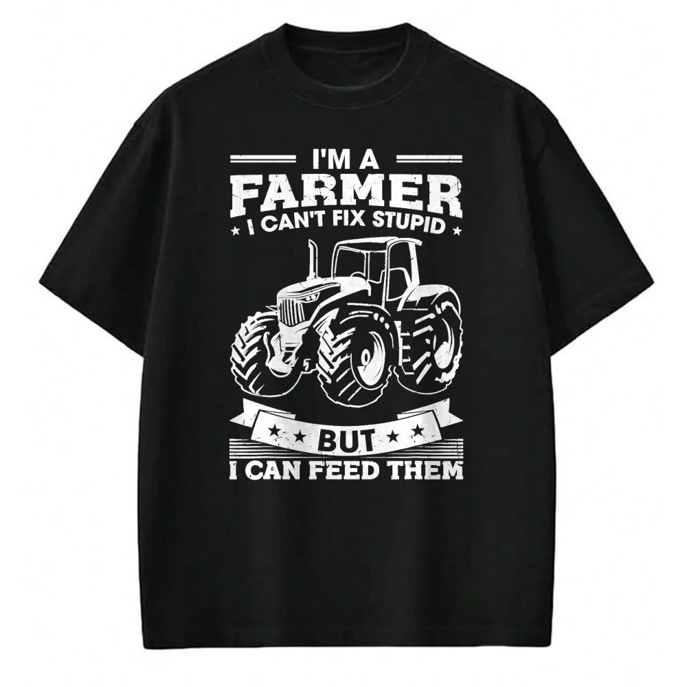 Best Farmer Life Shirt, Funny Farmer UnisexT-Shirt/Hoodie/Sweatshirt HLT00 - Funny Farming Tractor I'm A Farmer I Feed People T-Shirt