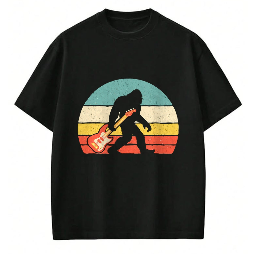 Guitar Lover Shirt, Funny Guitar UnisexT-Shirt/Hoodie/Sweatshirt HLT00 - Bigfoot Bass Guitar - Bass Player Bassist Music Guitarist T-Shirt